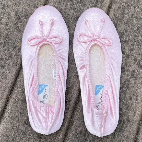 Vintage Shoes Vintage 9s Soft Easy Slippers Ballet Style Xl 95